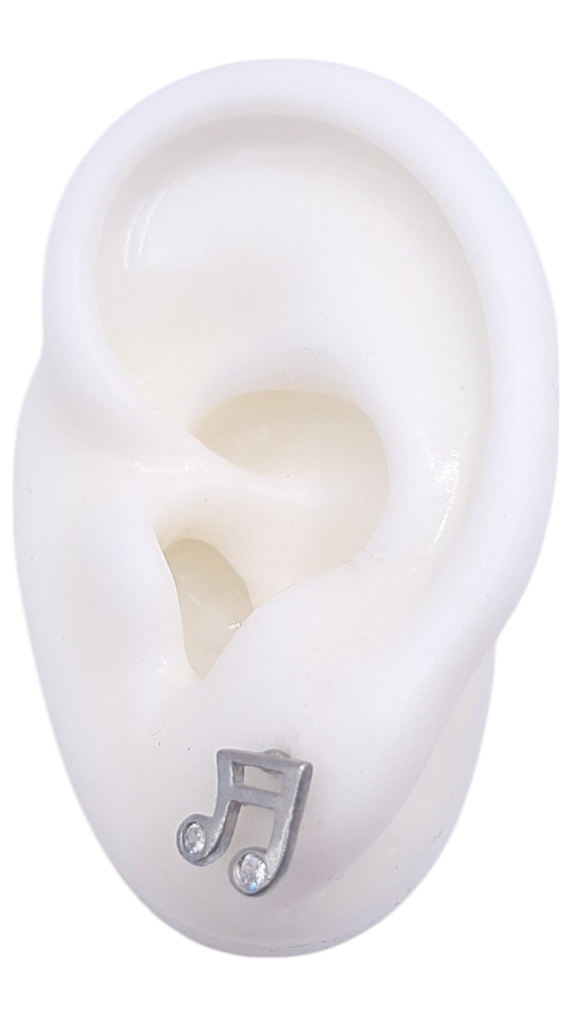 Brinco Nota Musical Cravejada