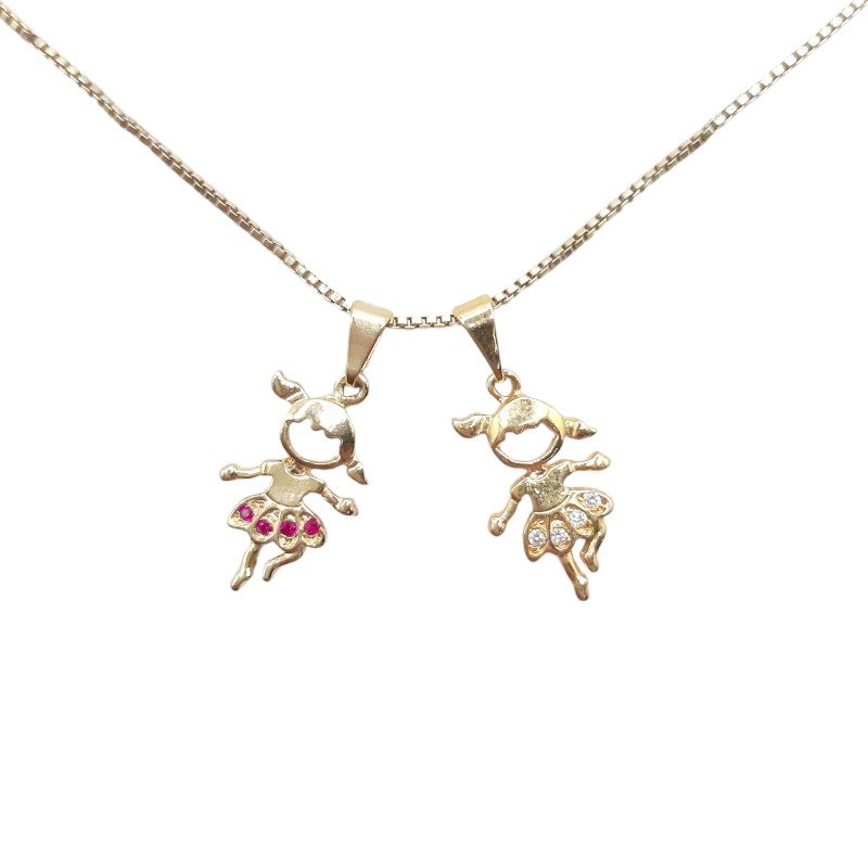 Pingente Menina Dançando