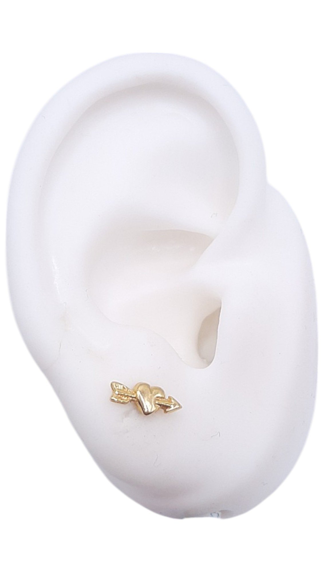 Brinco Coração Flechado