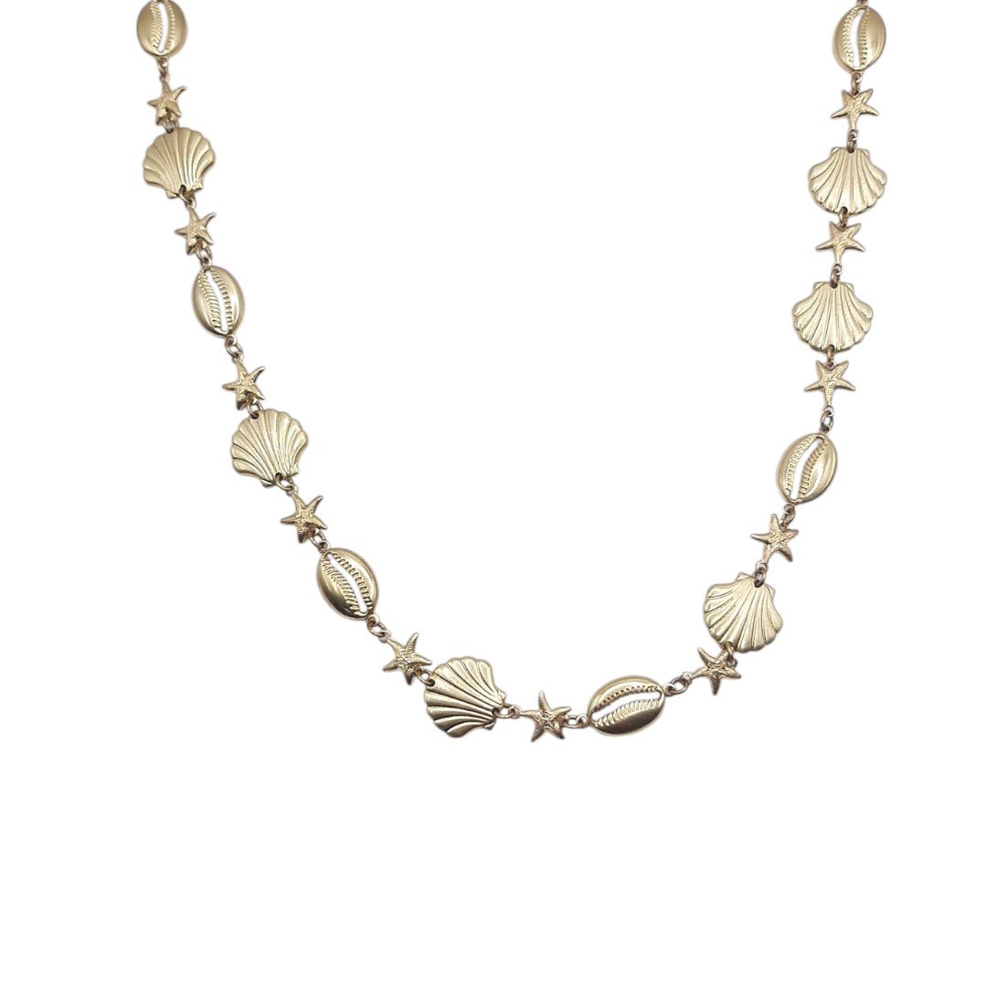 Choker Concha ,estrela E Buzios