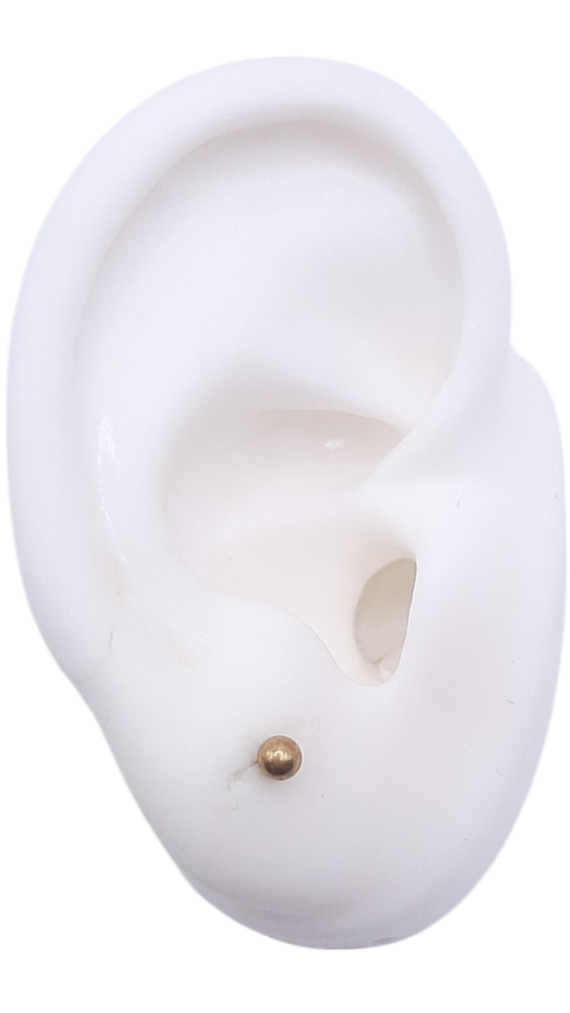 Brinco Bola Latão 3.0mm