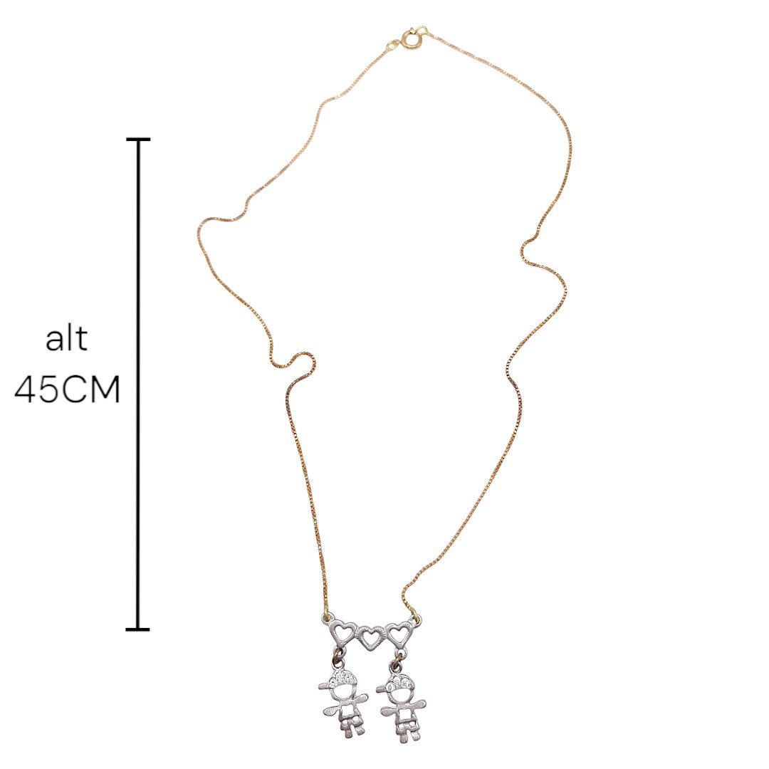 Canga Coração 2 Criancas