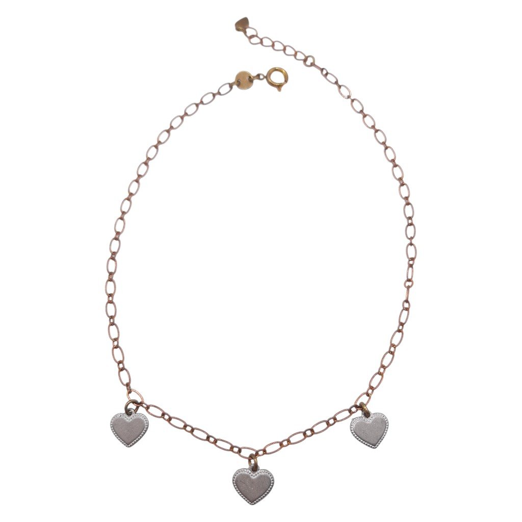 Tornozeleira 3 Corações