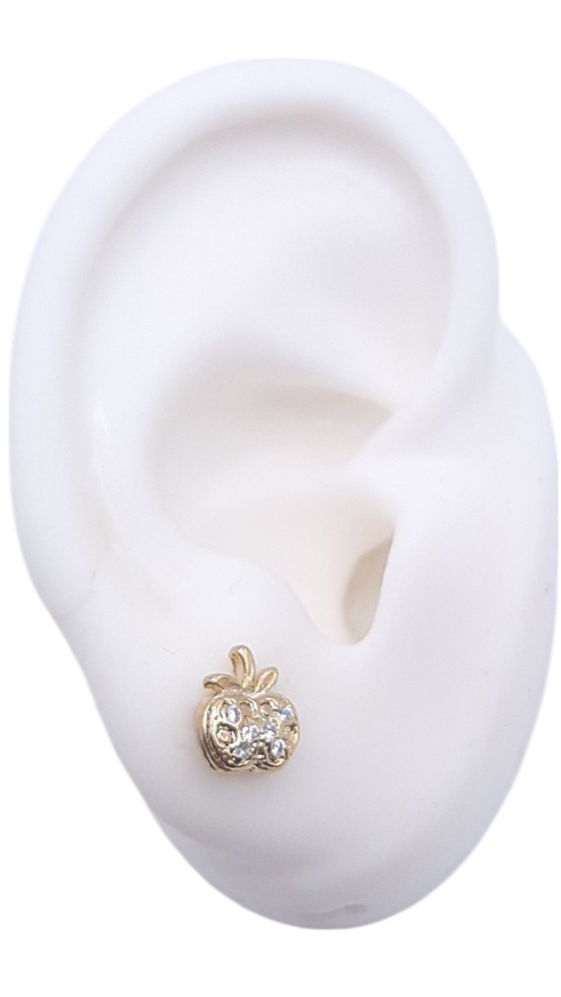 Brinco Maçã Cravejada