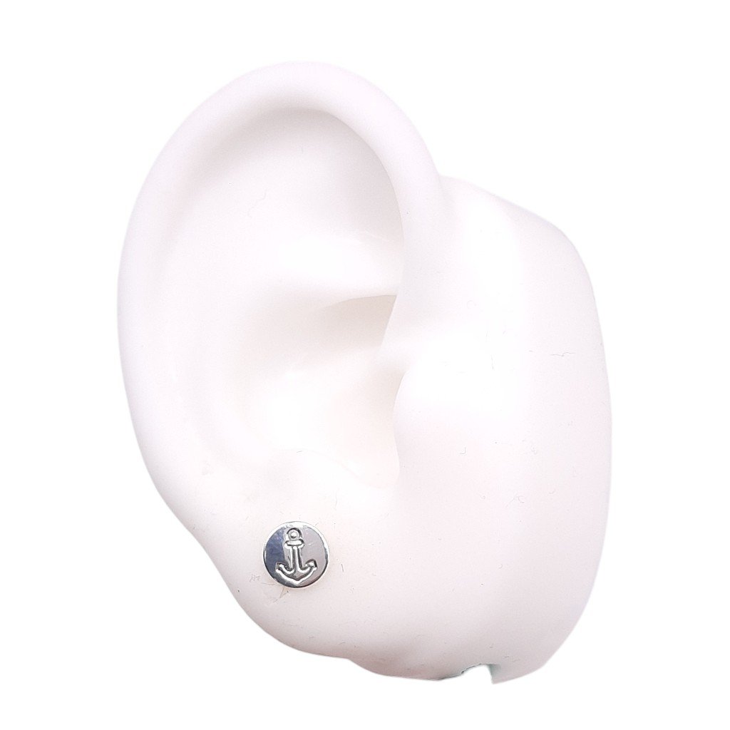 Brinco Plaqunha Com Âncora