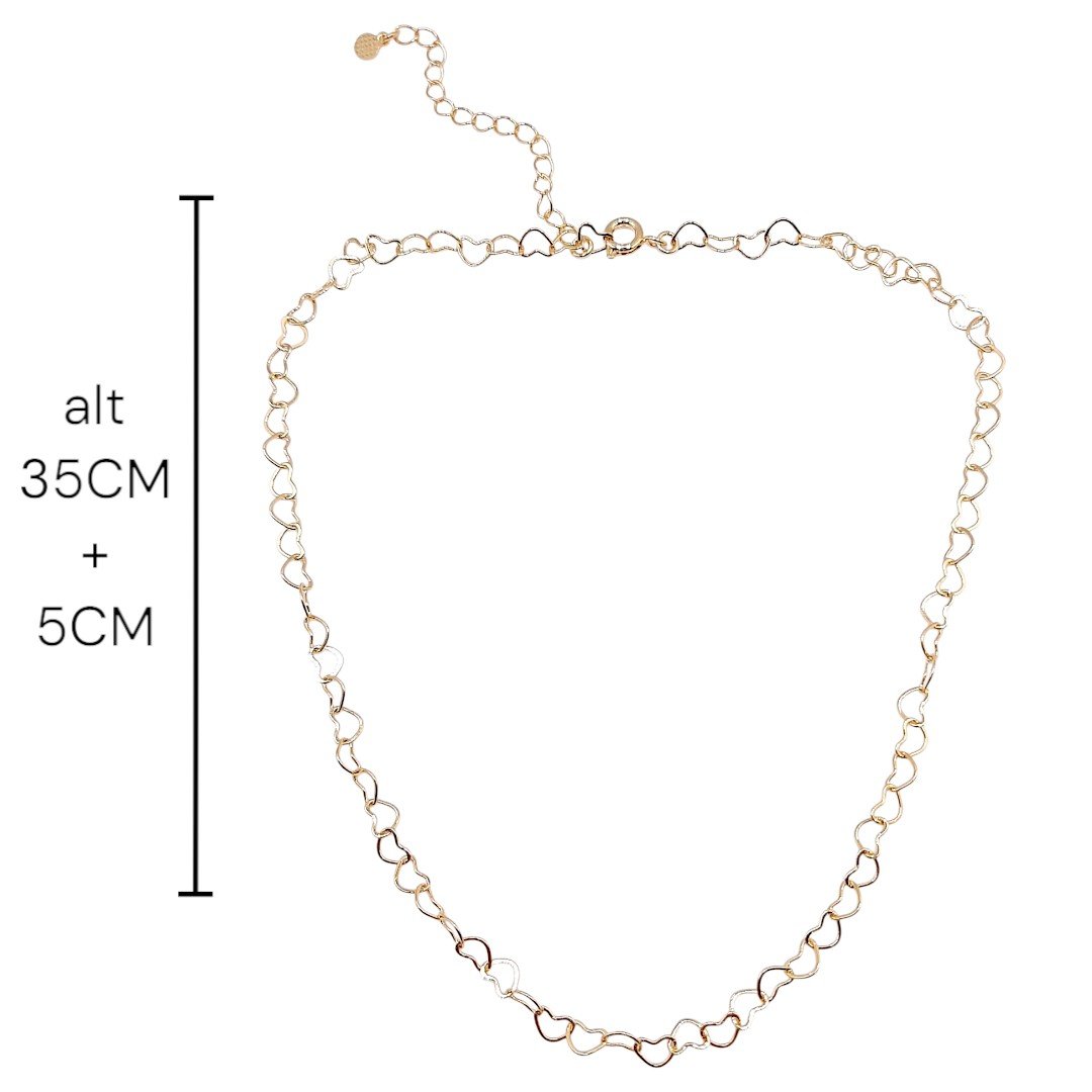 Choker Corações