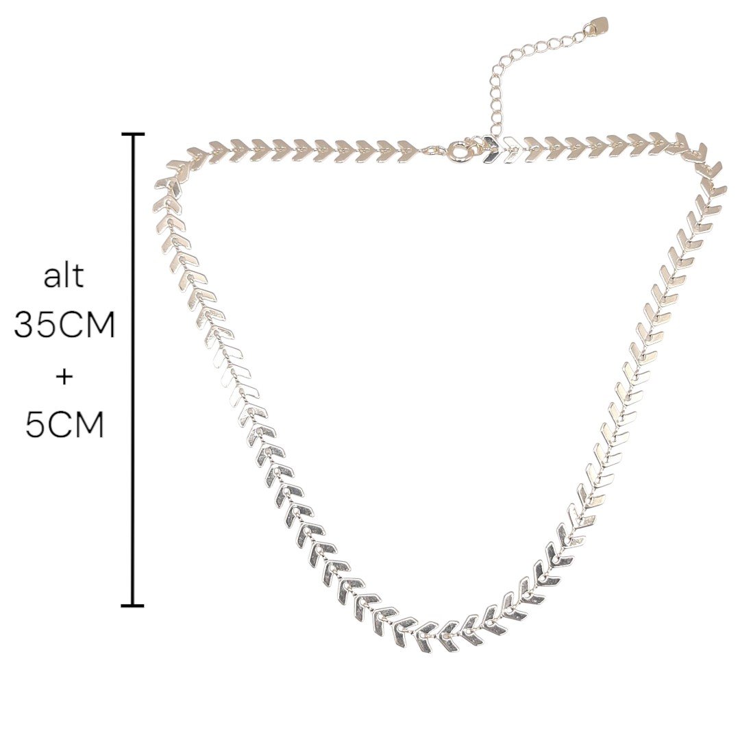 Choker Escama Lisa