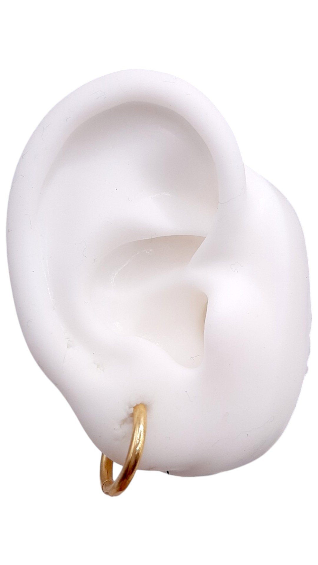 Brinco Argolinha Click Fina Lisa M