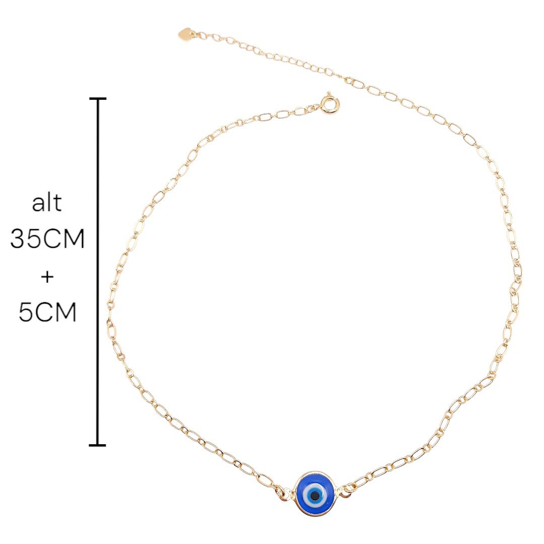 Choker 1 Olho Grego Grande