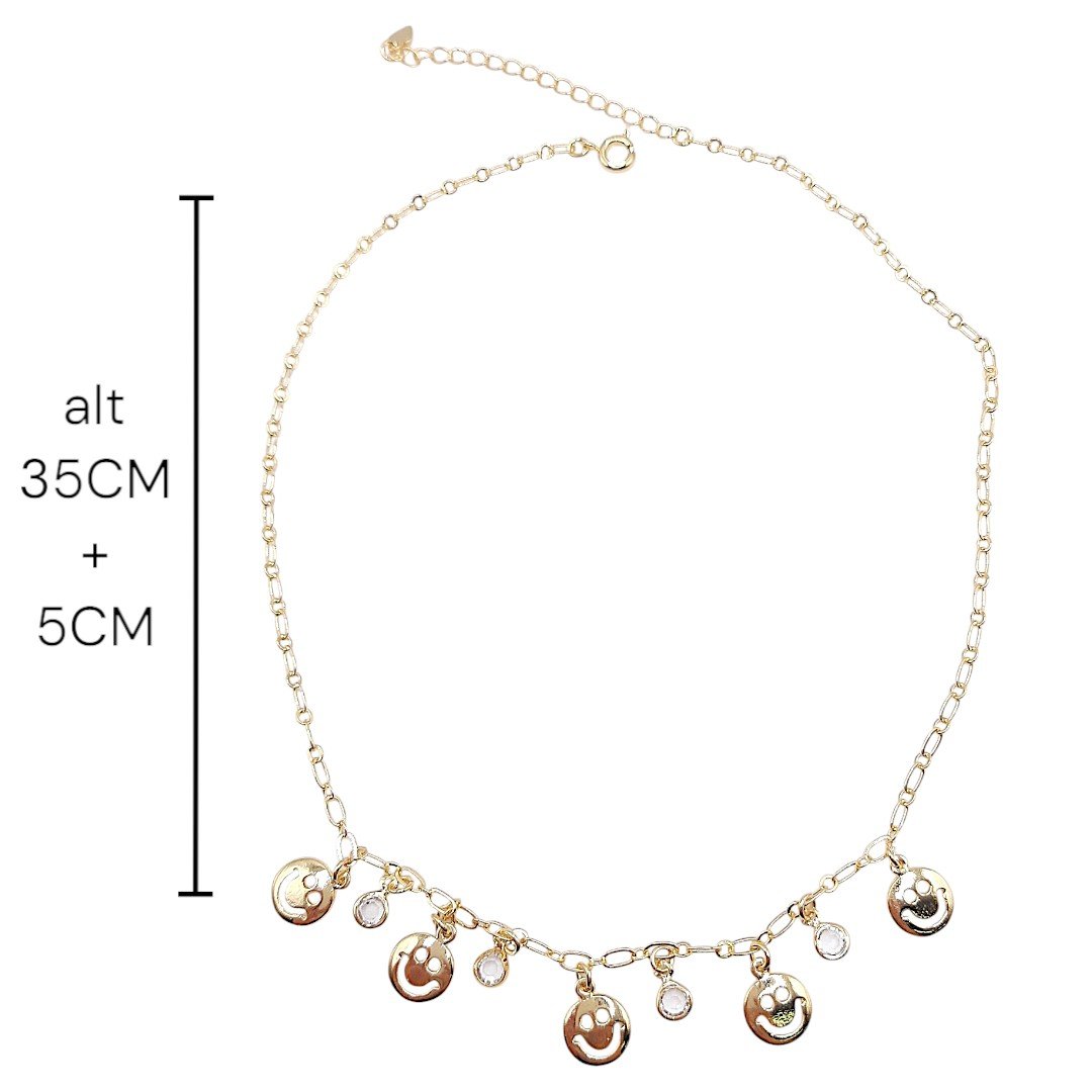 Choker Smilles (Carinha Feliz)
