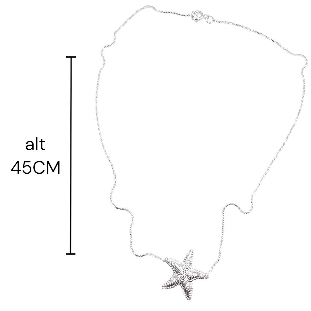Colar Estrela Do Mar Médio