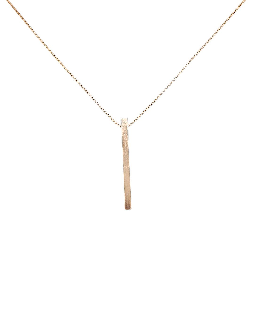 Colar Palito Na Corrente 55cms