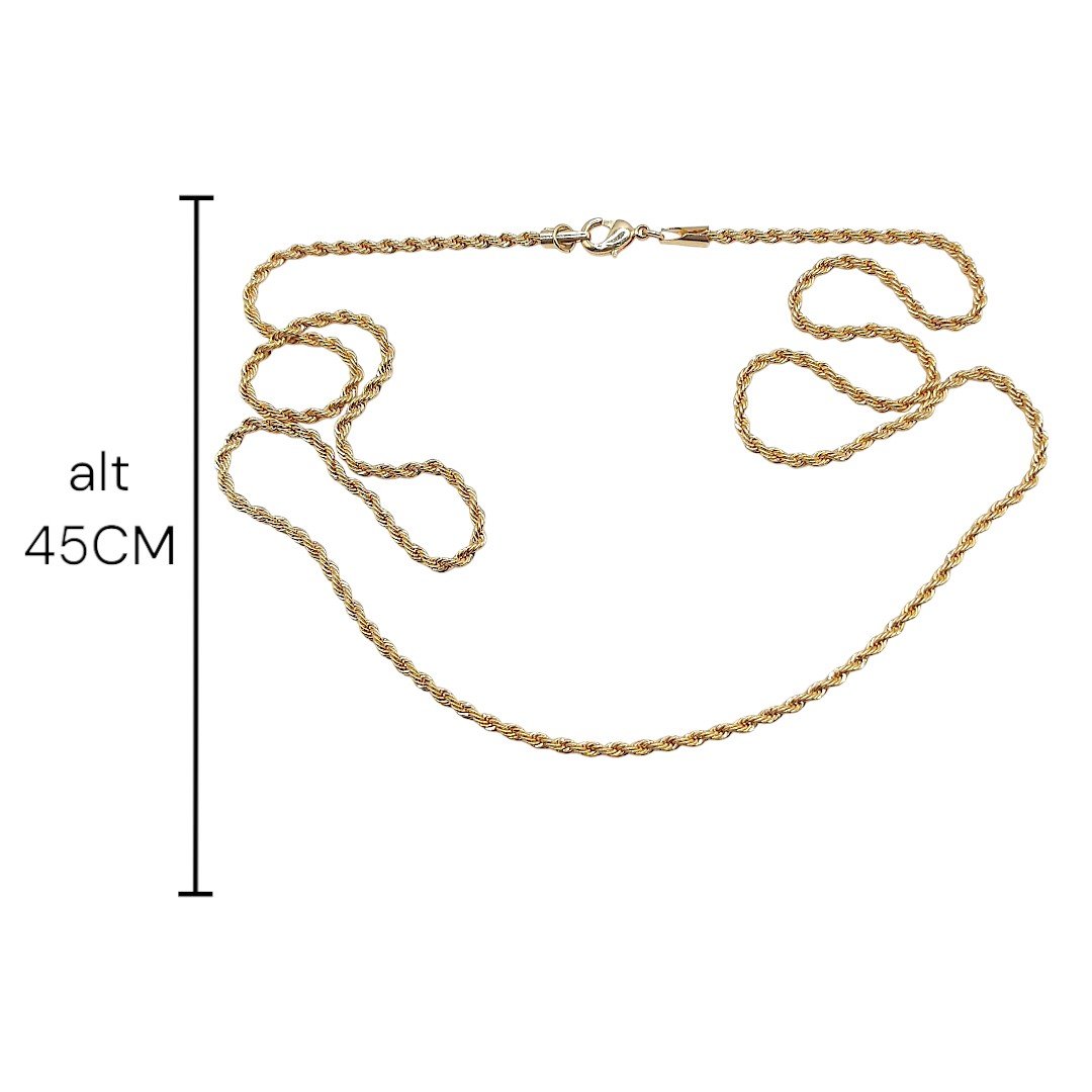 Corrente Cordão Baiano De 45cms
