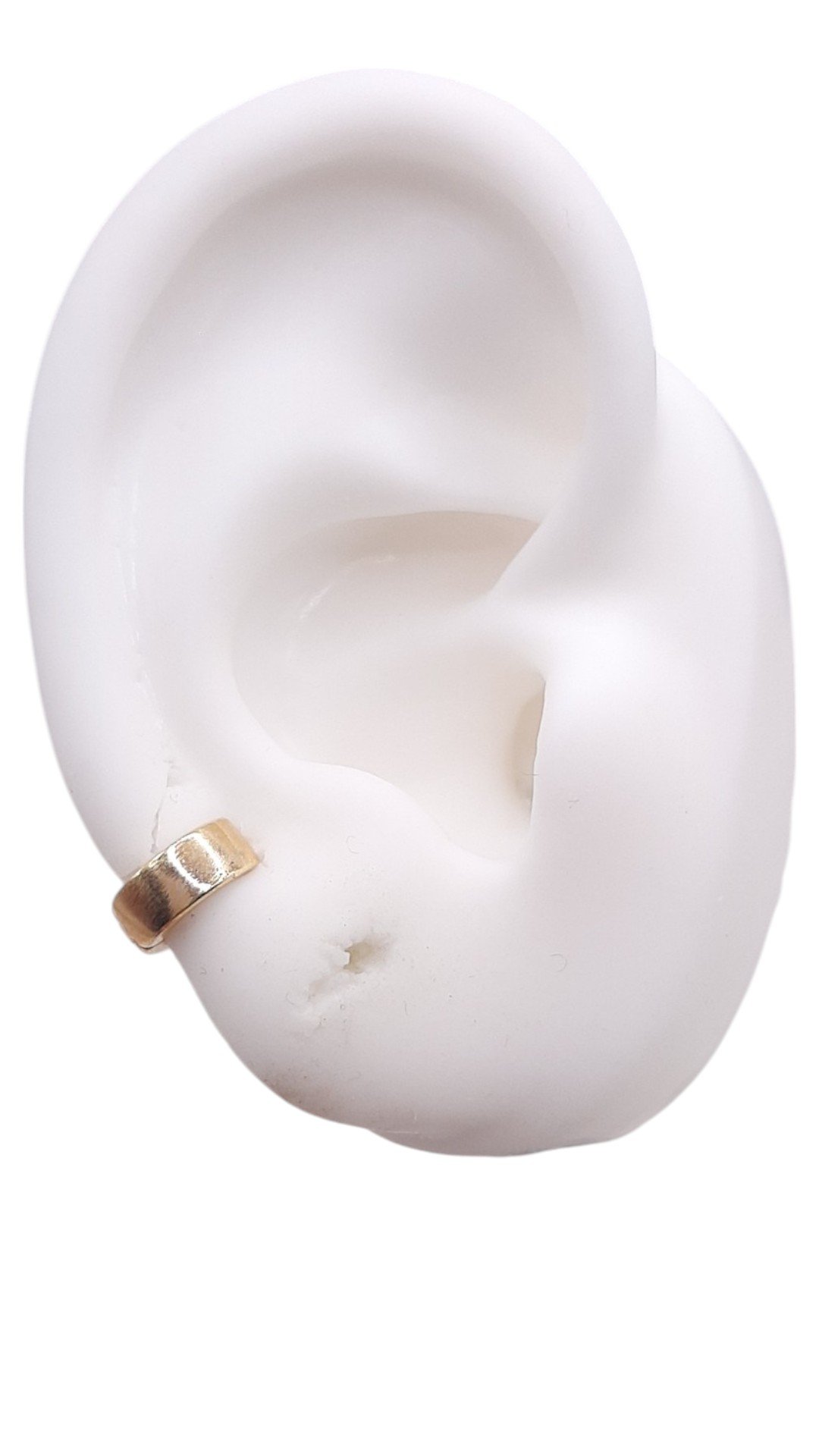 Brinco Argolinha Click Grossa Lisa Nº1