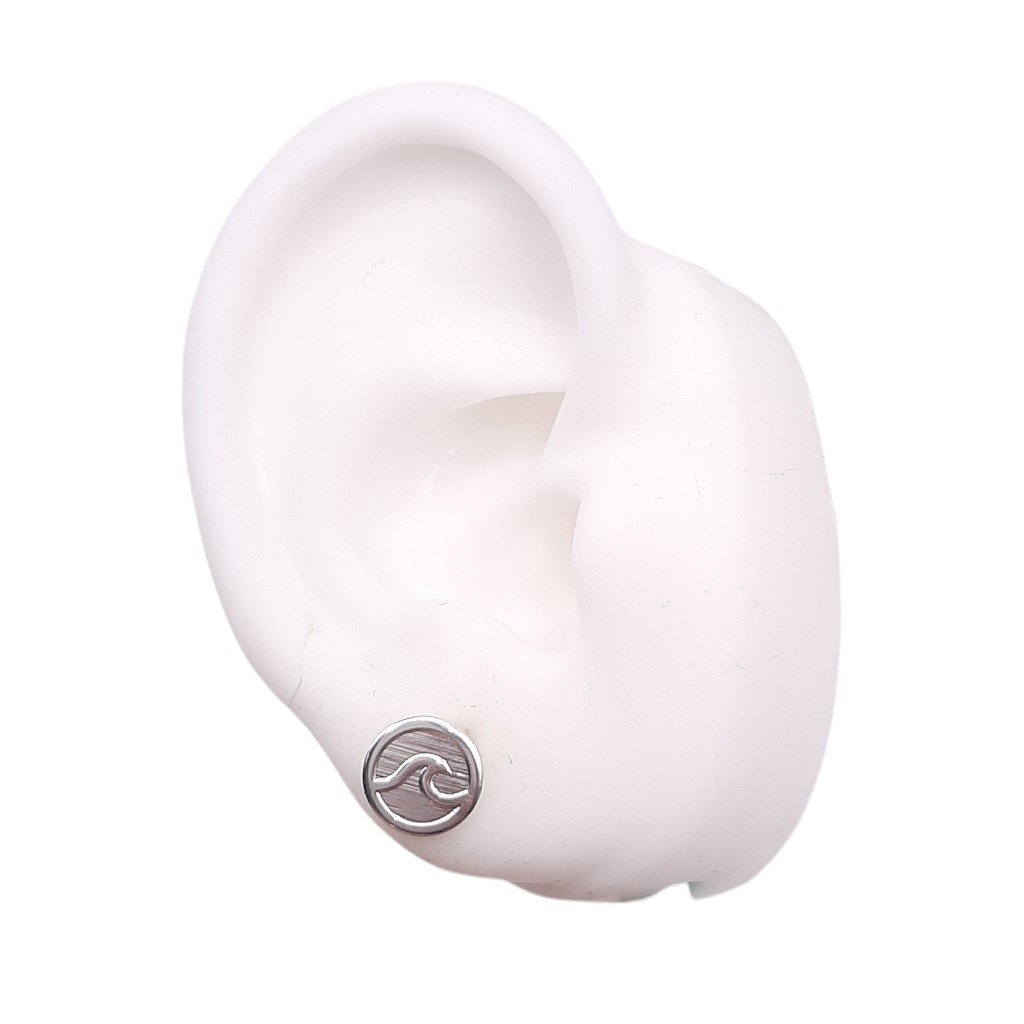 Brinco Plaquinha Com Onda