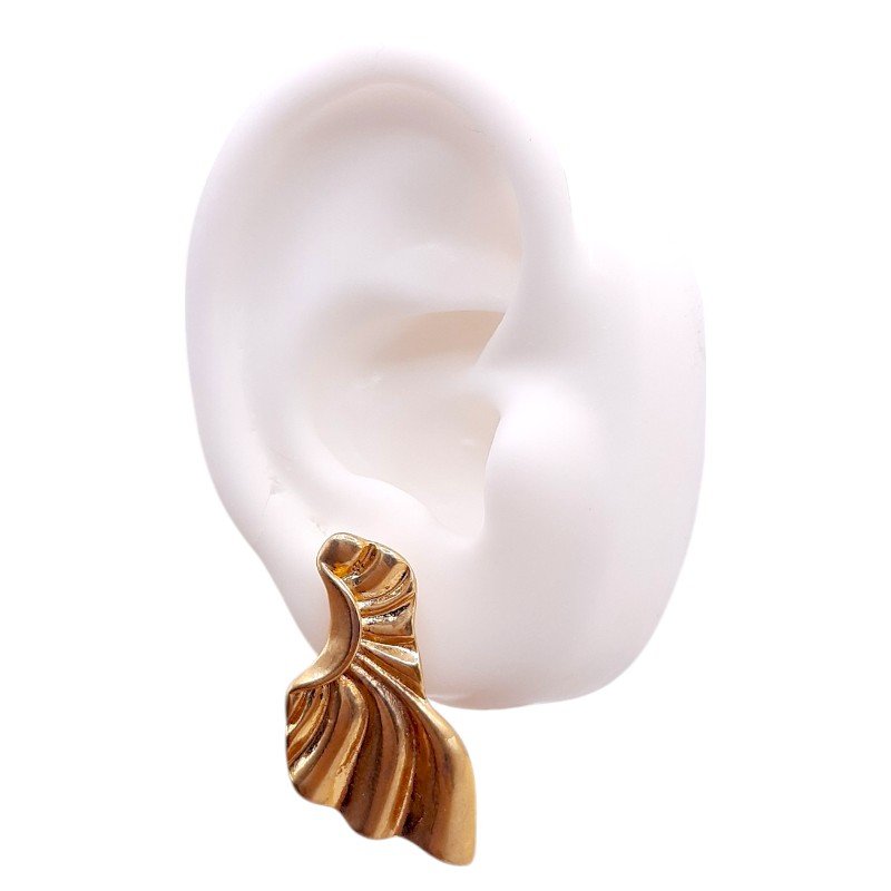 Brinco Orelhinha Amassada