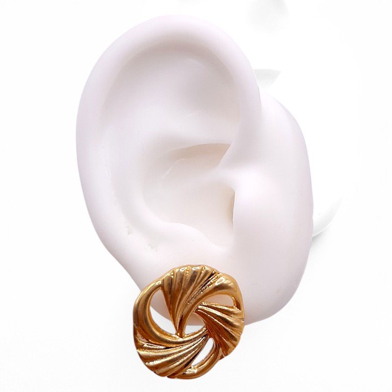 Brinco Redondo Trabalhado