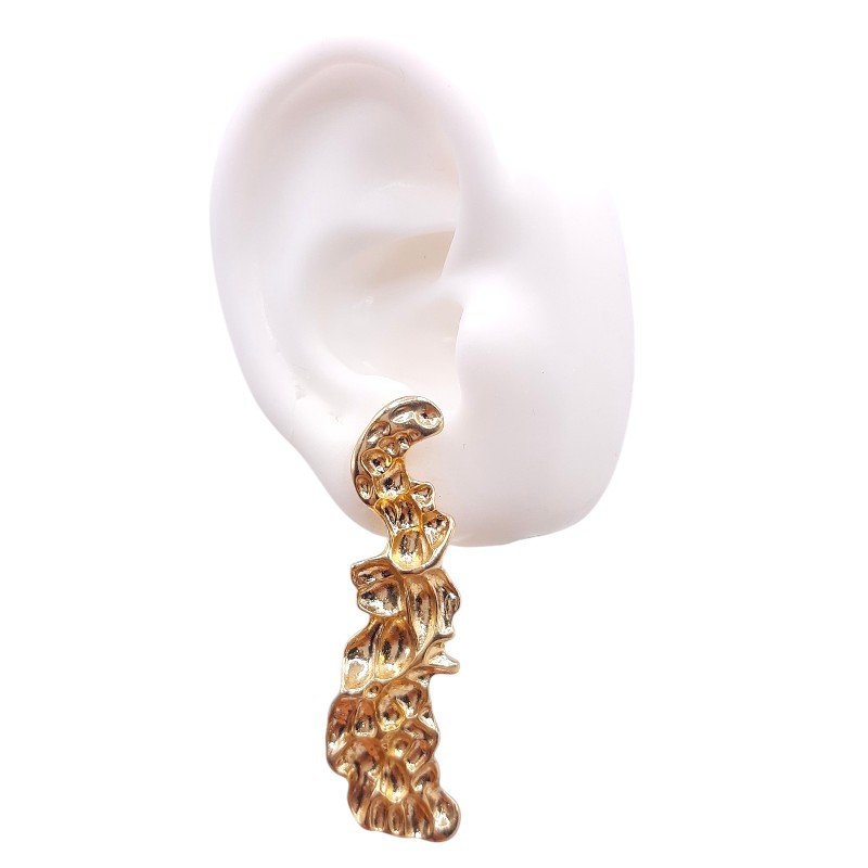 Brinco Longo Amassado