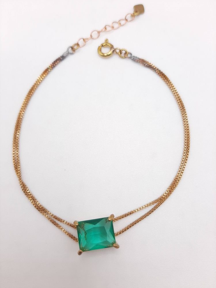 Puls. Veneziana Com Pedra Retangular