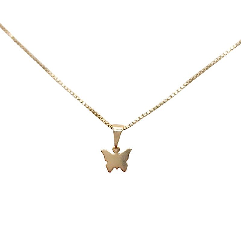 Pingente Silhueta Borboleta Liso