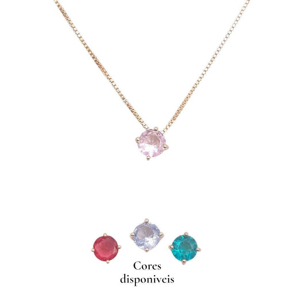 Colar Ponto De Luz 6mm