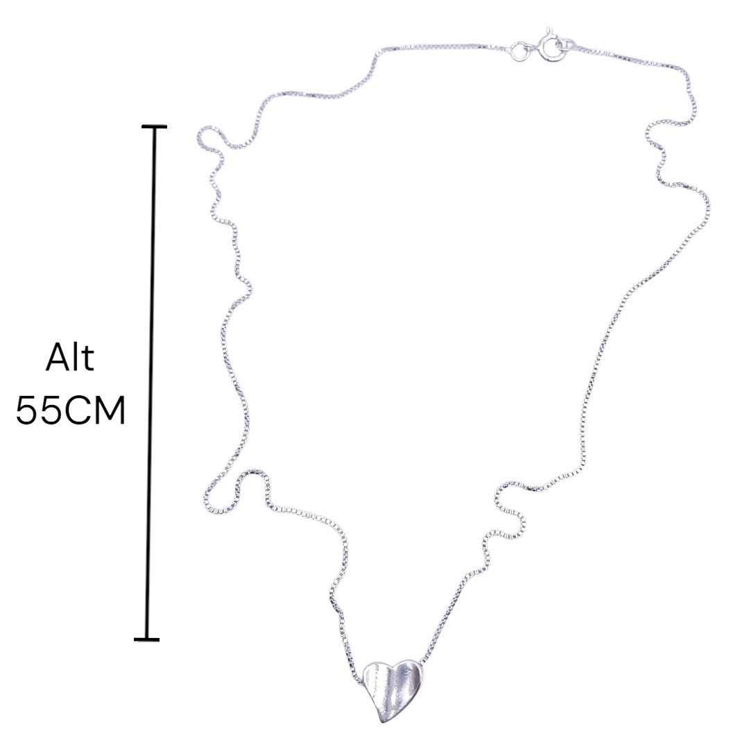 Colar Coração De Alta