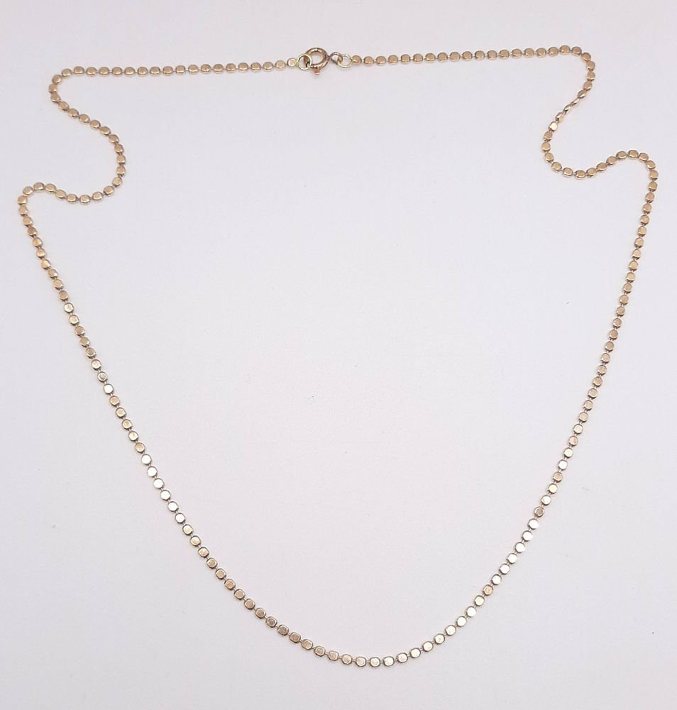 Corrente Bolinhas Amassadas 50cms