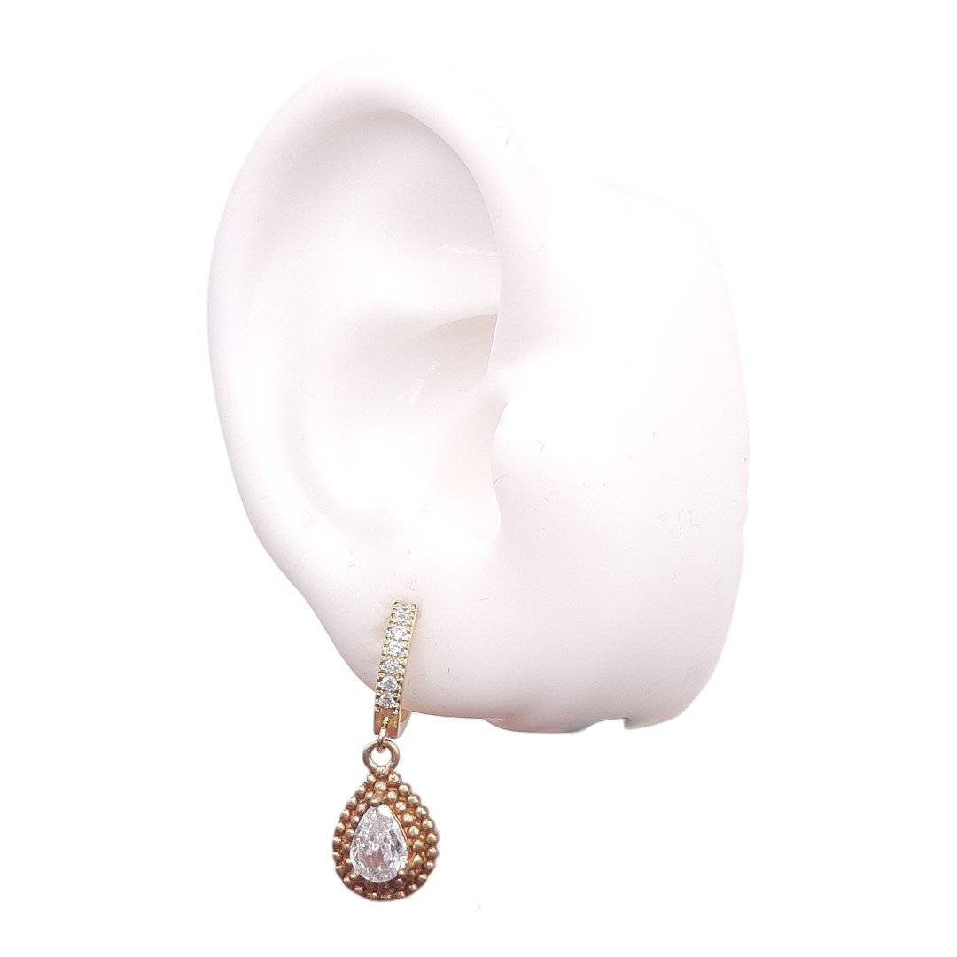 Brinco Argolinha Click Crav.com Gota