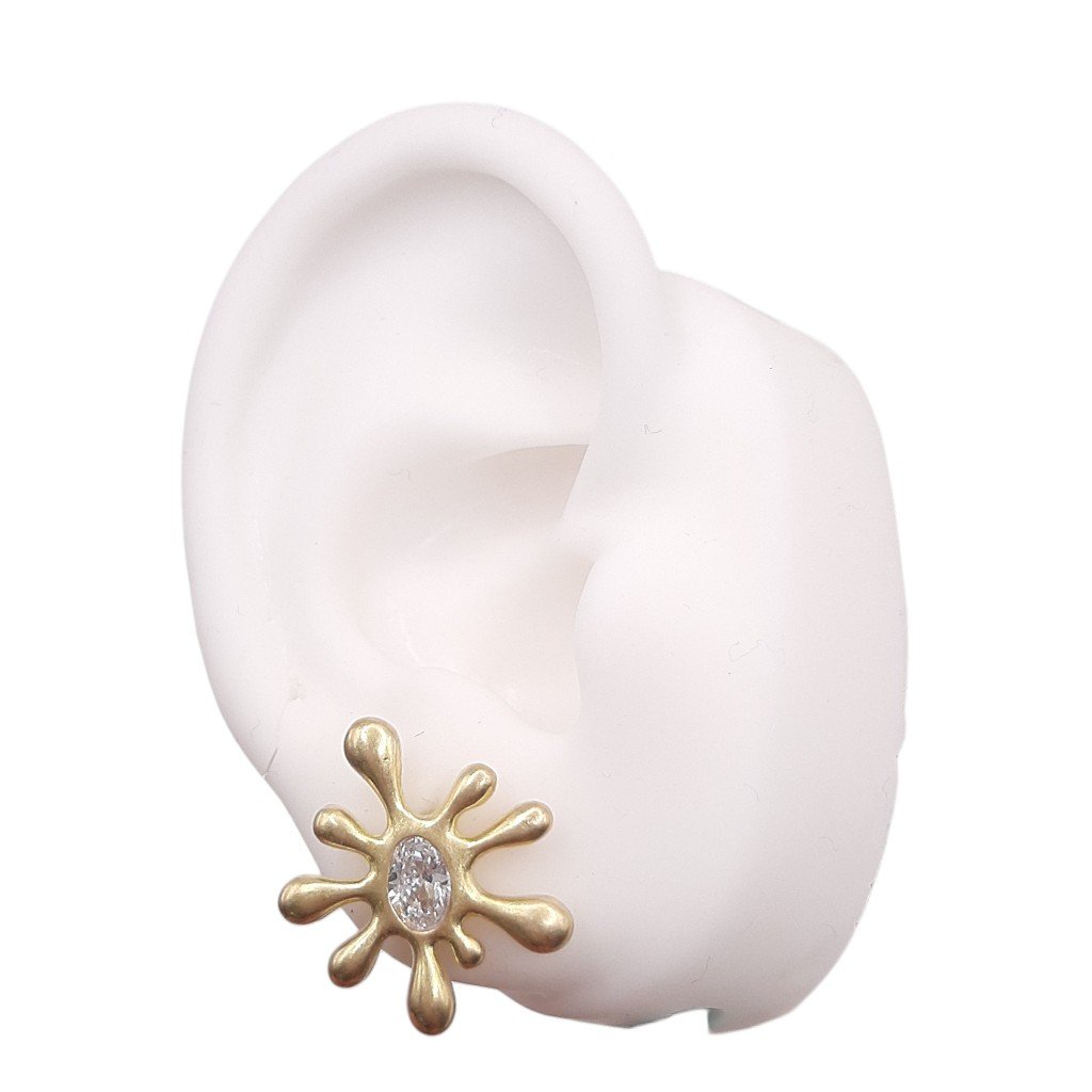Brinco Organico Com Zirconia