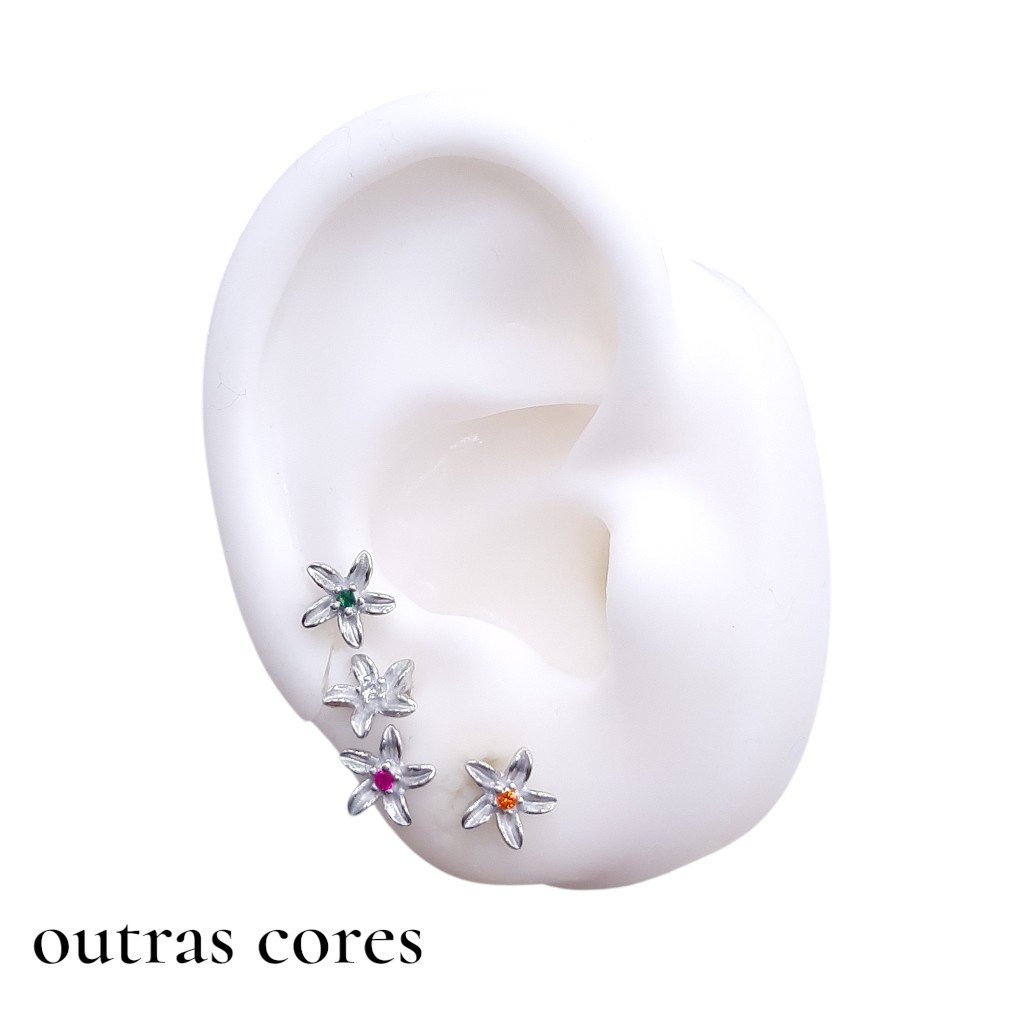 Brinco Flor Lirio