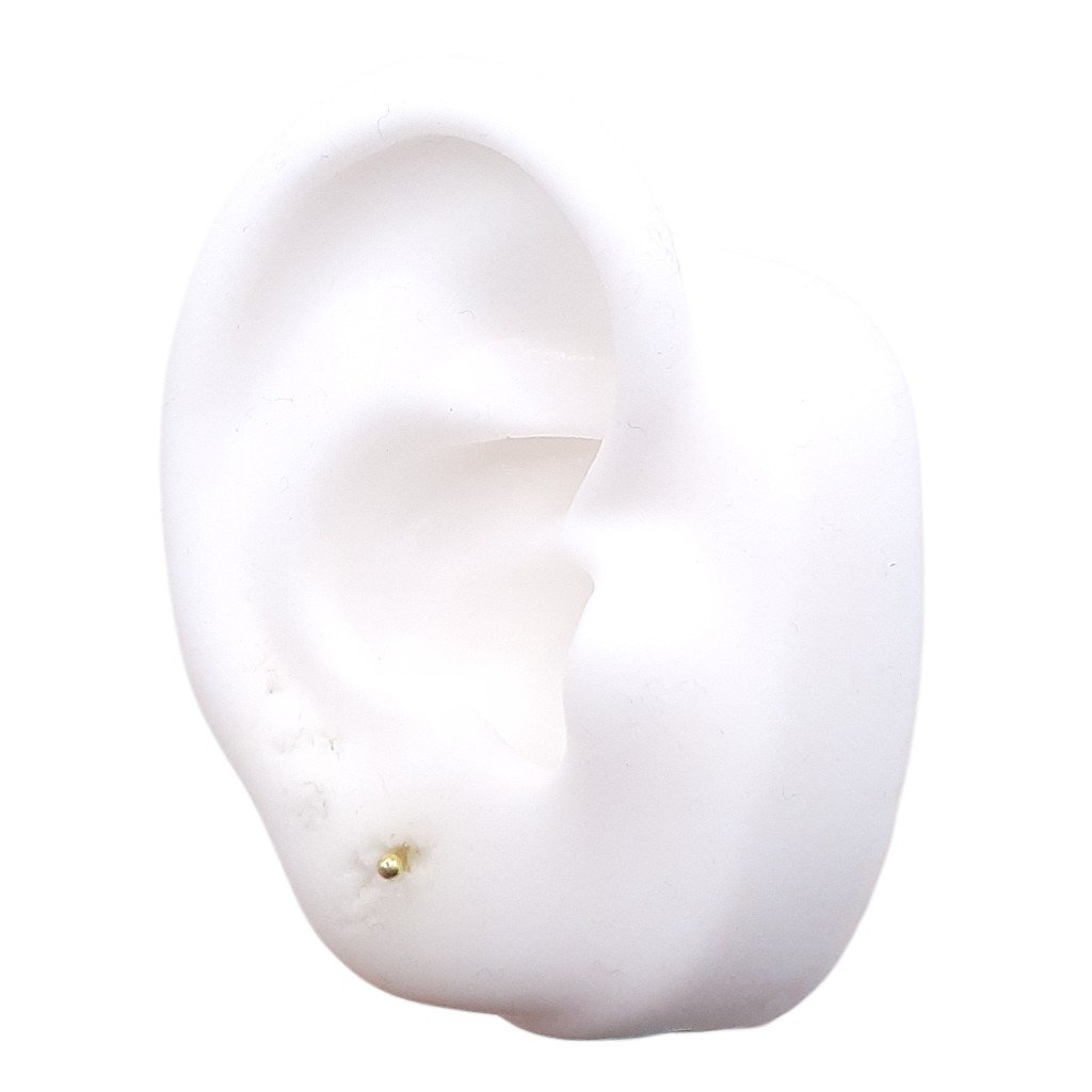 Brinco Bolinha 2mm